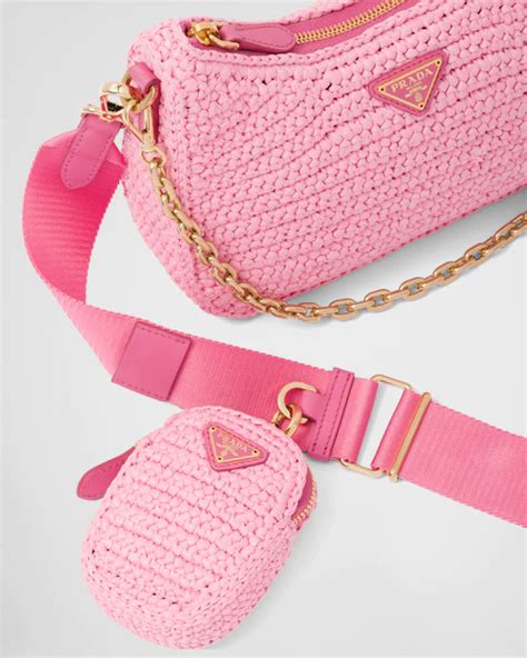 prada pink elephant bag|prada petal pink purses.